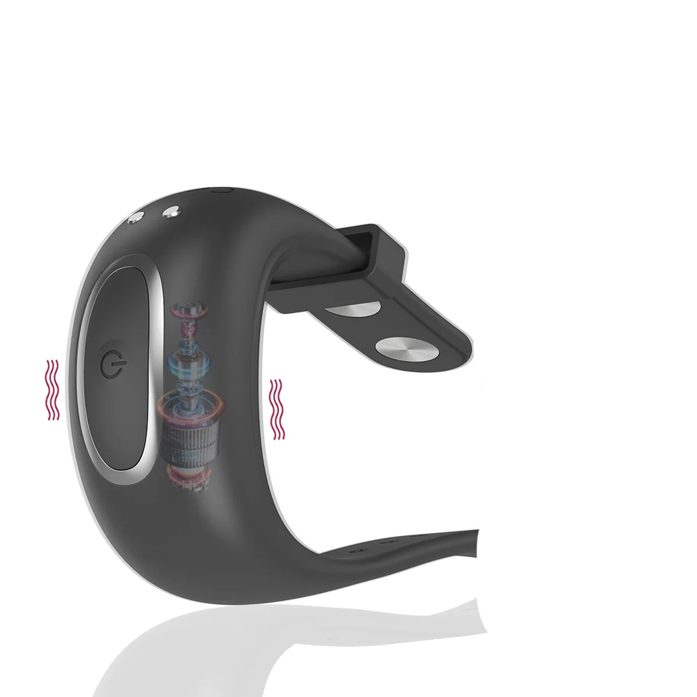 Hot selling adult toys wireless wearable vibrator pulse massage masturbation vibration lock ring for man