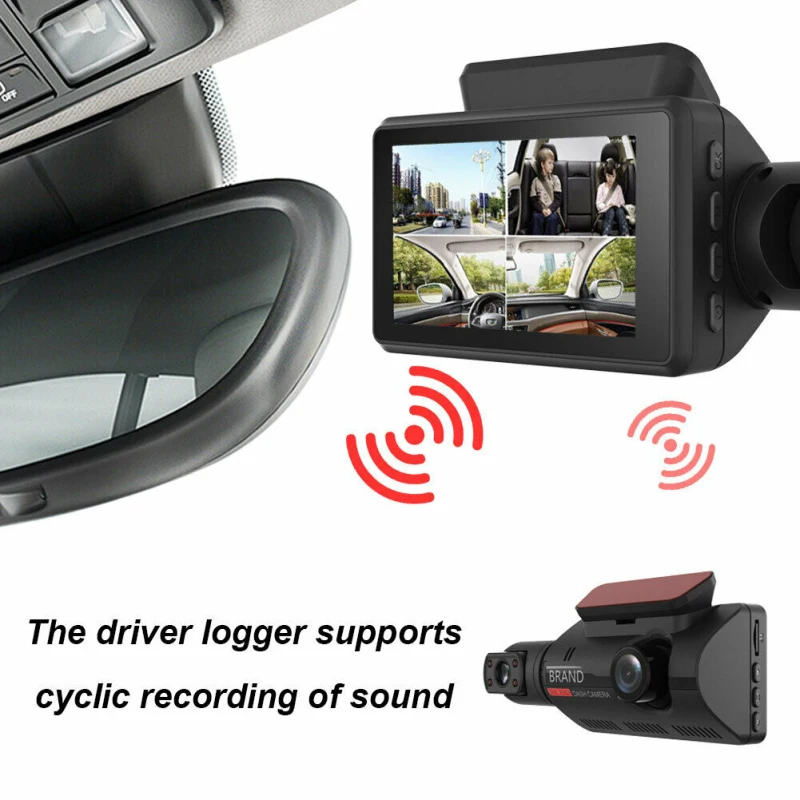 Dash Cam Car Black Box G-sensor ADAS Dashboard Night Vision Driving Video Recorder 1080P Vehicle Blackbox Full HD Car DVR