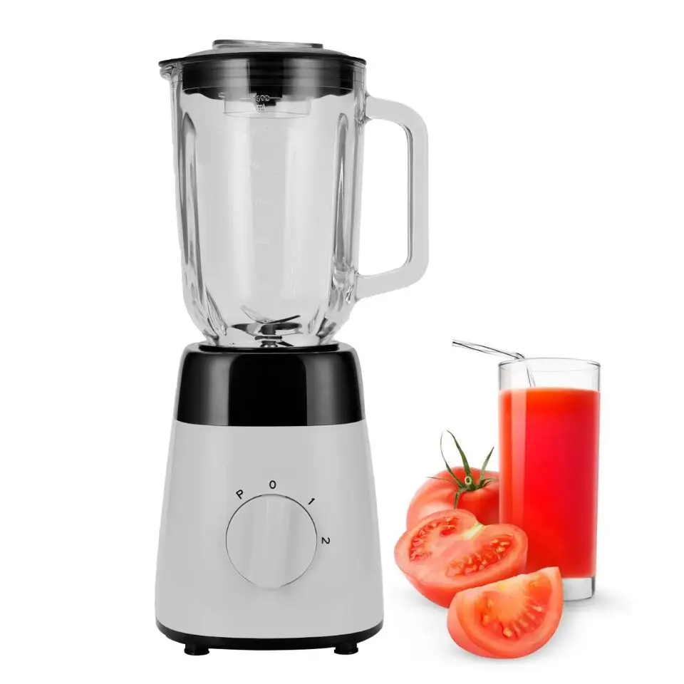 GDOR 450 Watts Glass Jar Countertop Blender for Kitchen with Pulse Ice Crusher Blender for Frozen Smoothie Blender