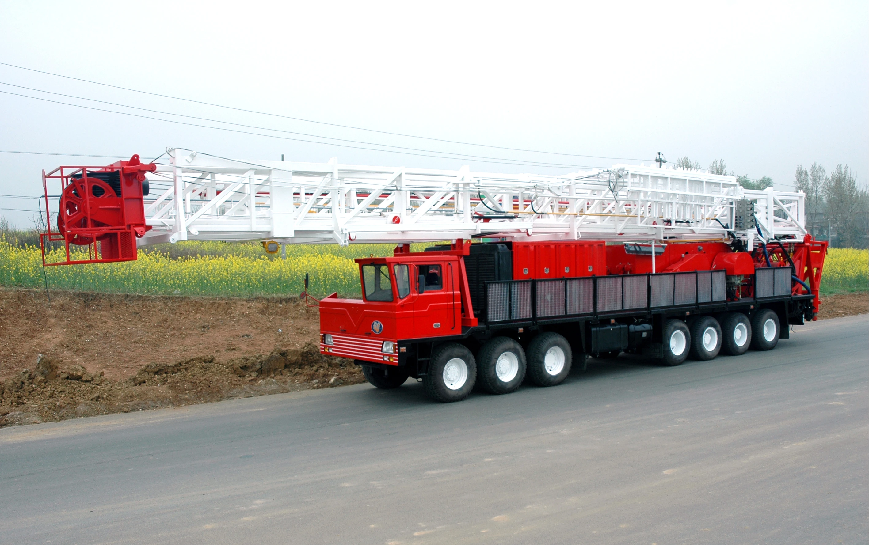 RG Truck Mounted Oil Well Drilling Rig Workover Rig