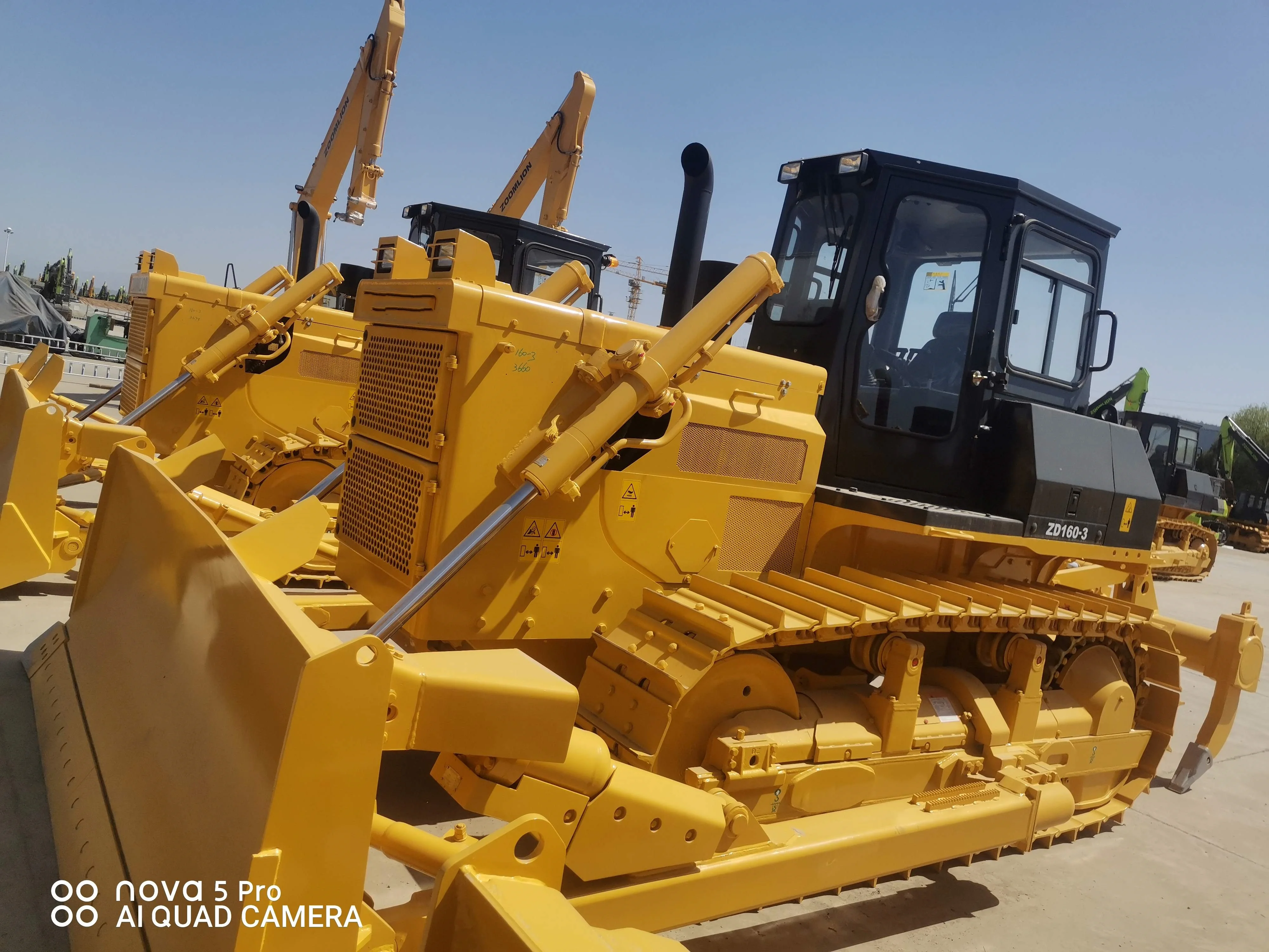 160hp Small Crawler Bulldozer Zd160 Bulldozer 4.5m3 Bucket Dozer With Best Price