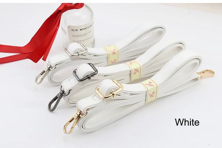 ZONESIN Multi Color Adjustable Thin Leather Bag Straps Purse Straps for Bag Handles Fake Leather Eco-friendly Customized Logo