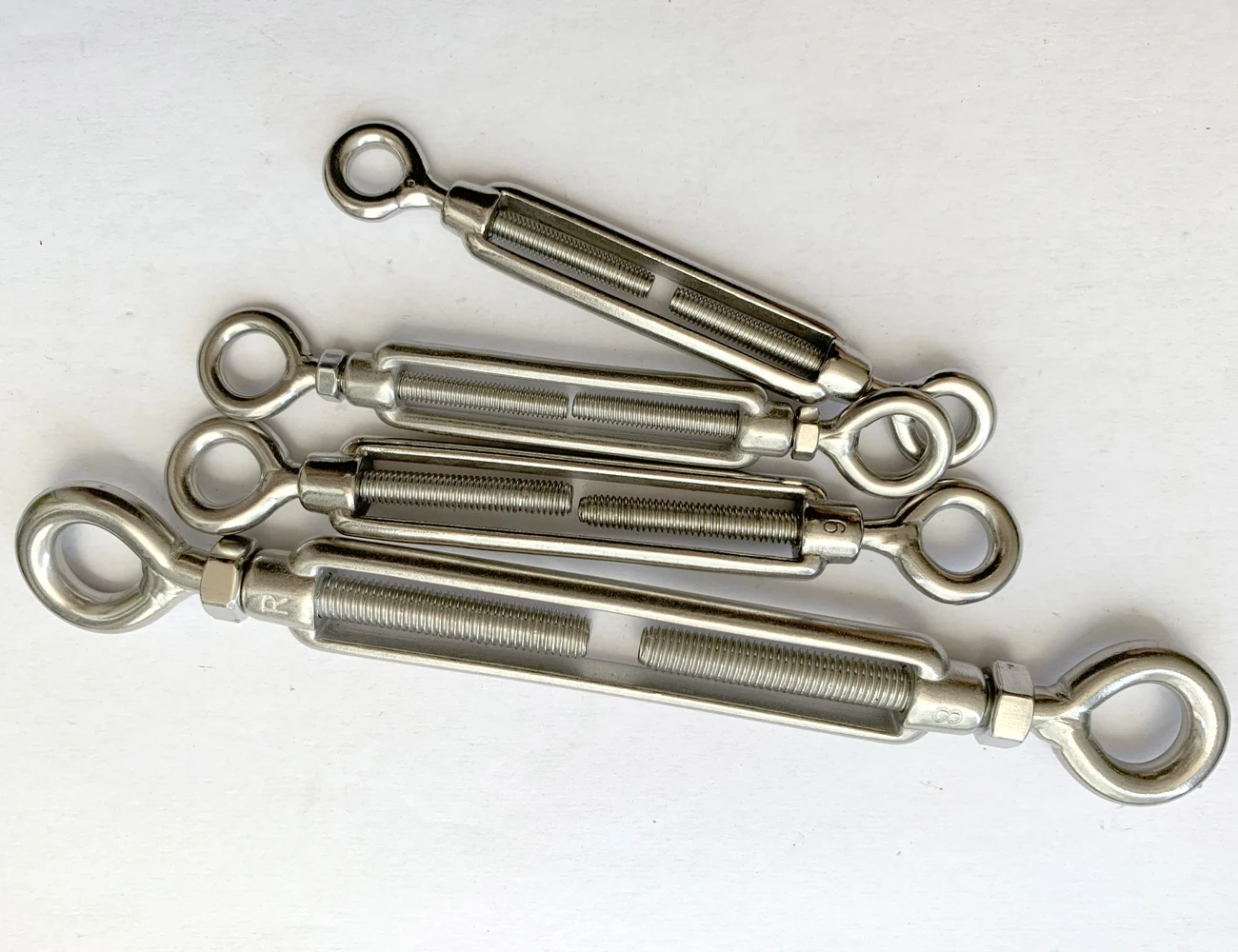Stainless steel rigging hardware European type Eye Eye style open body turnbuckle