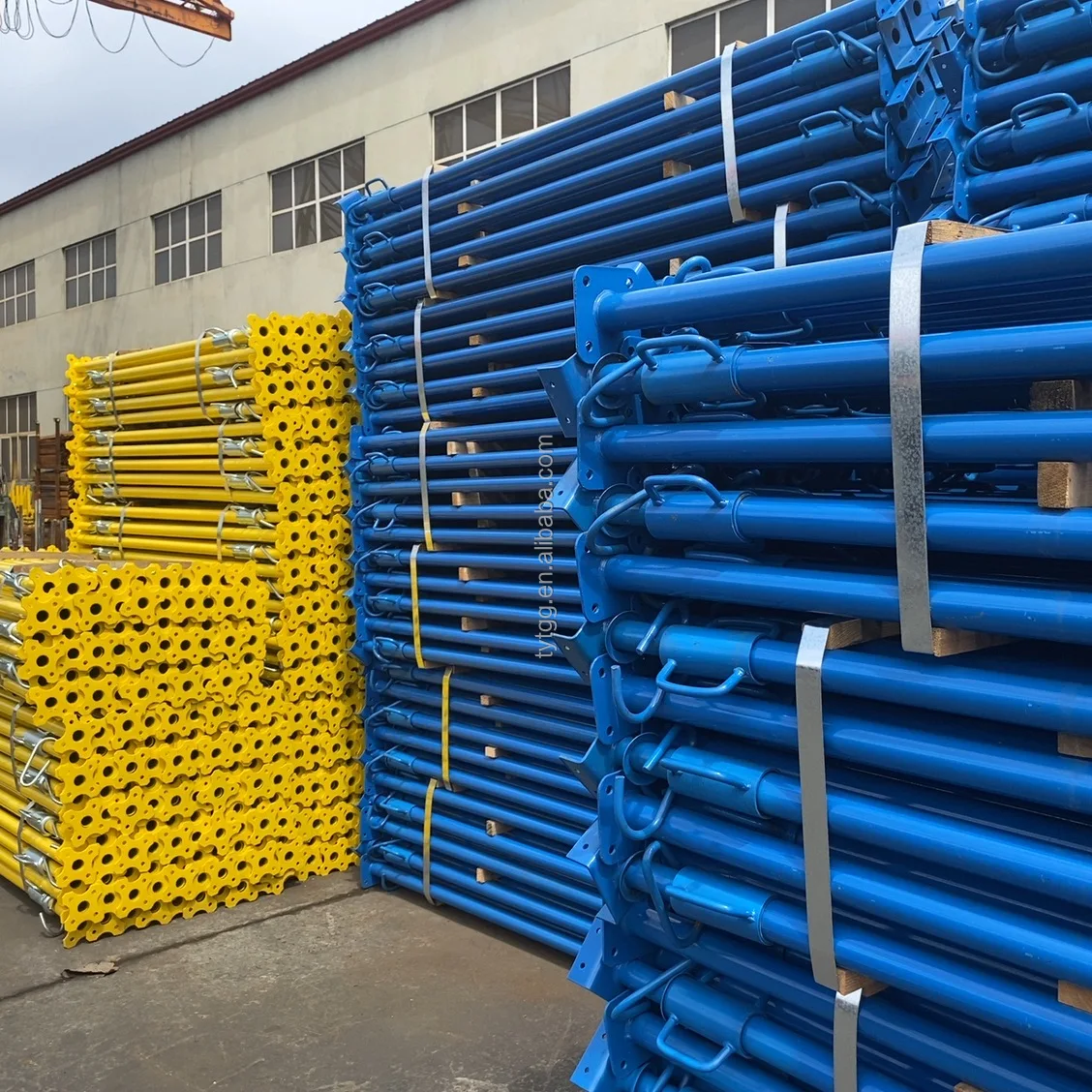 shoring scaffolding steel props for construction duty powder coating scaffold steel shoring prop formwork support