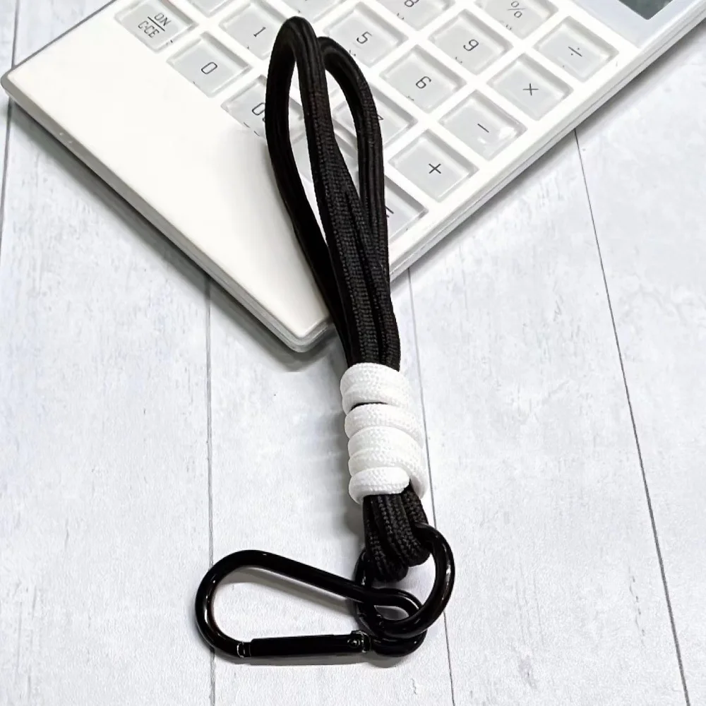 Ychon Creative new hand-woven cotton rope key chain pendant car key pendant colorful key rope for gifts