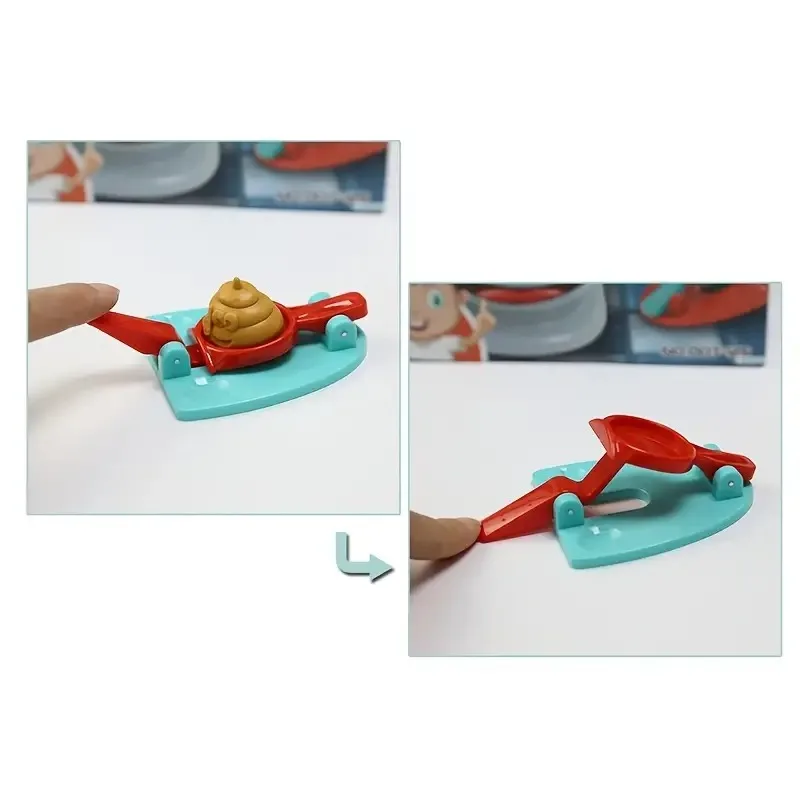 EPT Wholesale Creative Toilet Game Toy Funny Family Game Poop Shoot Game