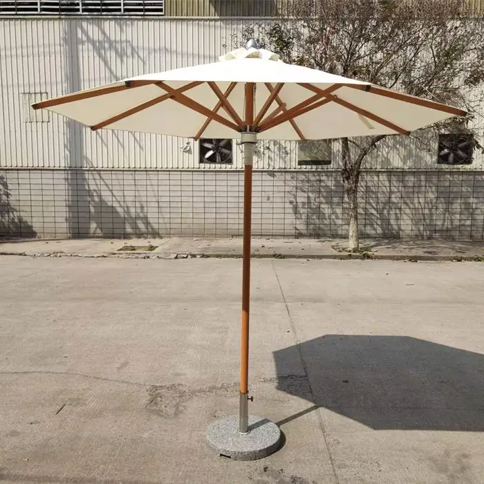 JXT High-end Factory Aluminum Sun Umbrella 280g Polyester super colorfastness Outdoor commercial Parasons on sale