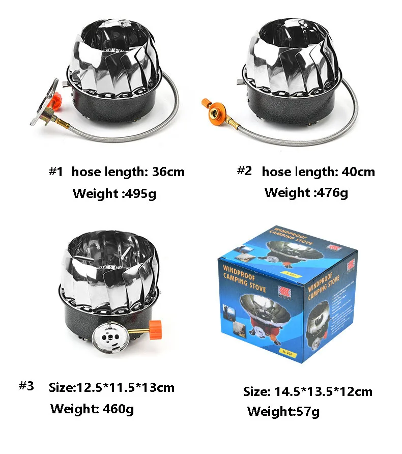 New Black Small Size Outdoor Camping Folding Cooker Portable Electric Professional Manufacturer Tourist Burner Gas Stove