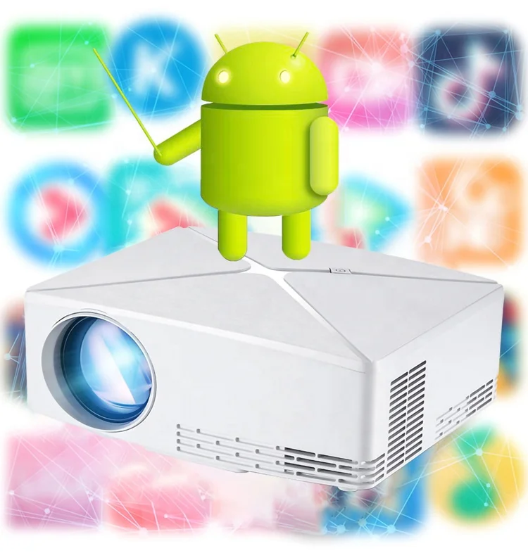 portable entertainment cinema video projector mobile Micro Short Throw Led Mini Projector 4k