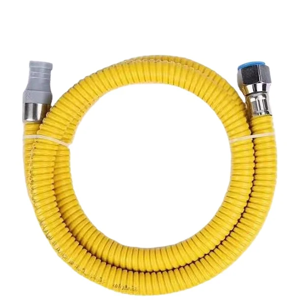 304 stainless steel threaded hose corrugated rose-proof metal cable protection pipe coated with plastic metal flexible conduit