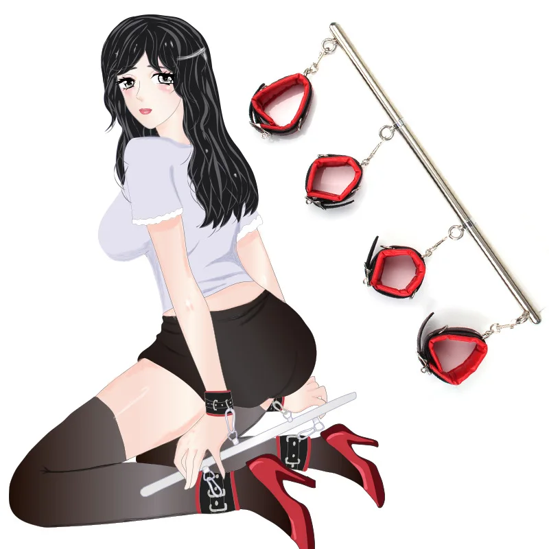 Fetish Handcuffs Foot Cuffs Bondage Sexy Sm Handcuffs Bdsm Bondage Restraint Adult Game Toys Sex Toys for Couple