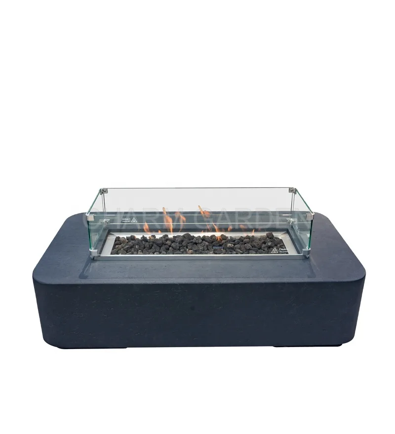 Hot Sales Modern  Concrete Garden Firepit Outdoor Gas Patio Heater
