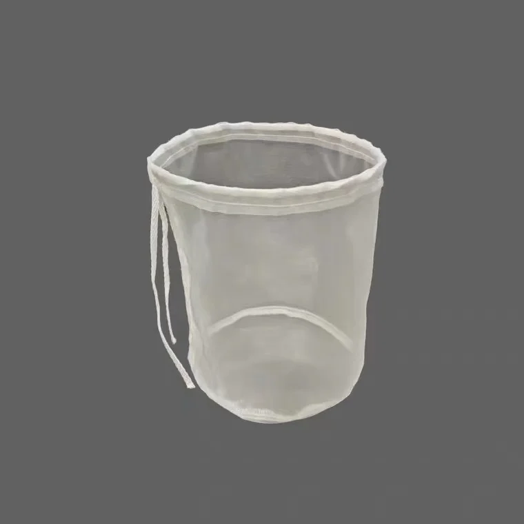 Самый продаваемый цилиндрический 10 микро нейлоновый сечатый фильтр мешок
