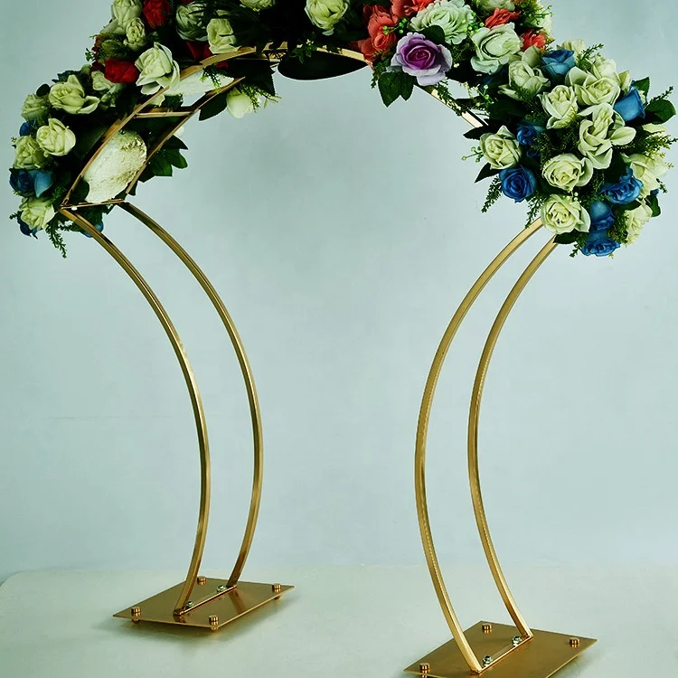 Новый стиль, свадебные золотые декоративные центральные части, центральные части свадебного стола sunyu053