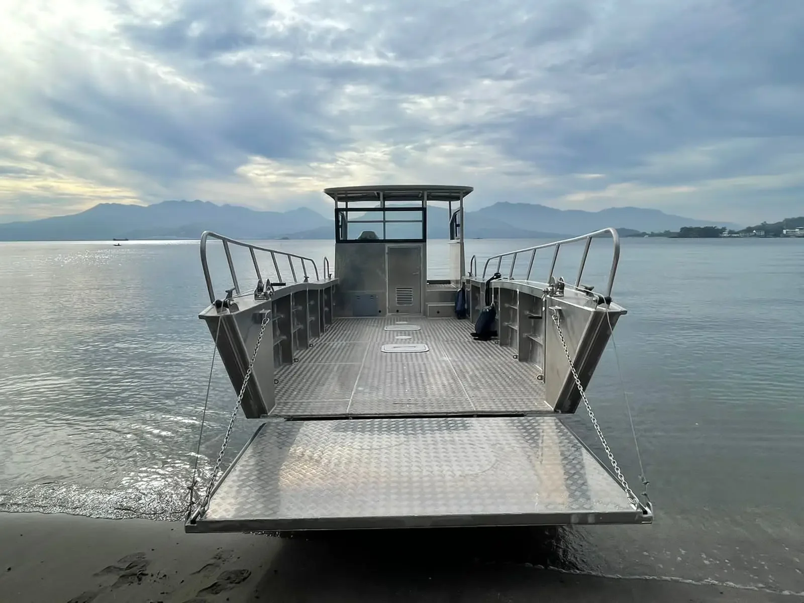 15m 50ft Transport Boat 15 to 50 tons Cargo Offshore Aluminum Landing Craft Barge