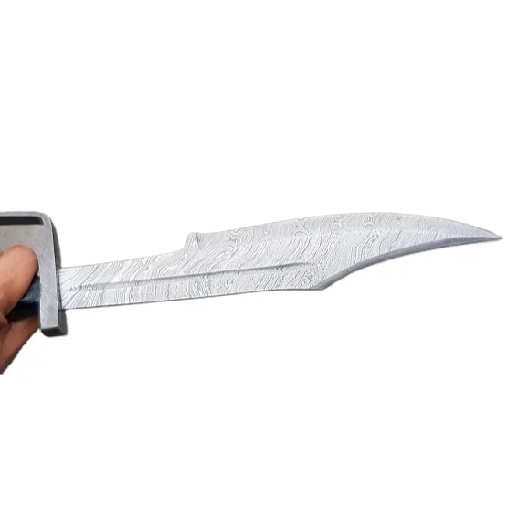 custom Damascus spartan sword style Bowie/viking style