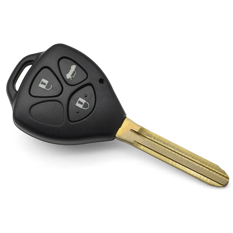 Hot-Selling T-oyota C-orolla Prius Smart Plastic Vehicle Keys 2+1 Buttons Auto Remote Control Car Key Shell Replacement Blank