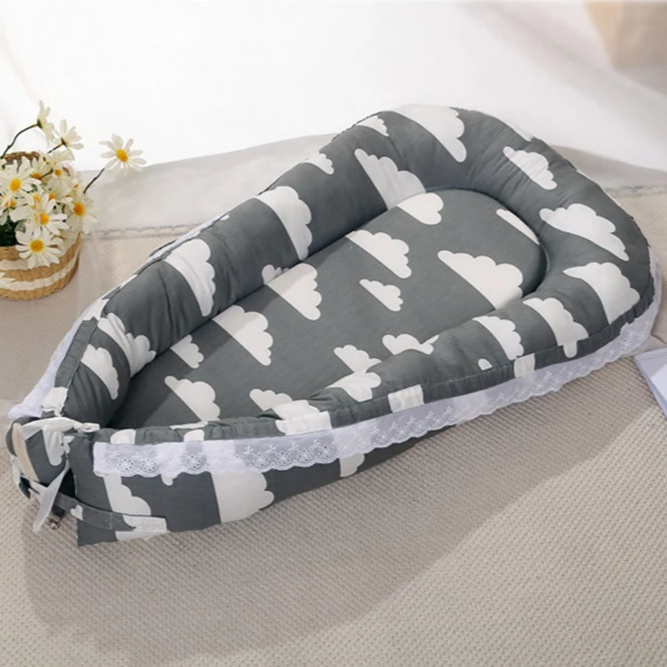 Natucare BSCI unicorn woven baby nest bedding woodland nesting babies