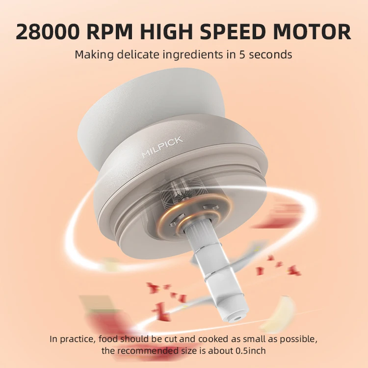 300 ML usb rechargeable portable and cordless multifunctional food slicer cutter vegetable chopper