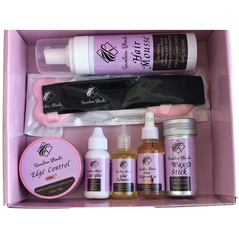 Wholesale High Quality Lace Glue Waterproof Strong Hold Private Label Lace Hair Wig Glue Set