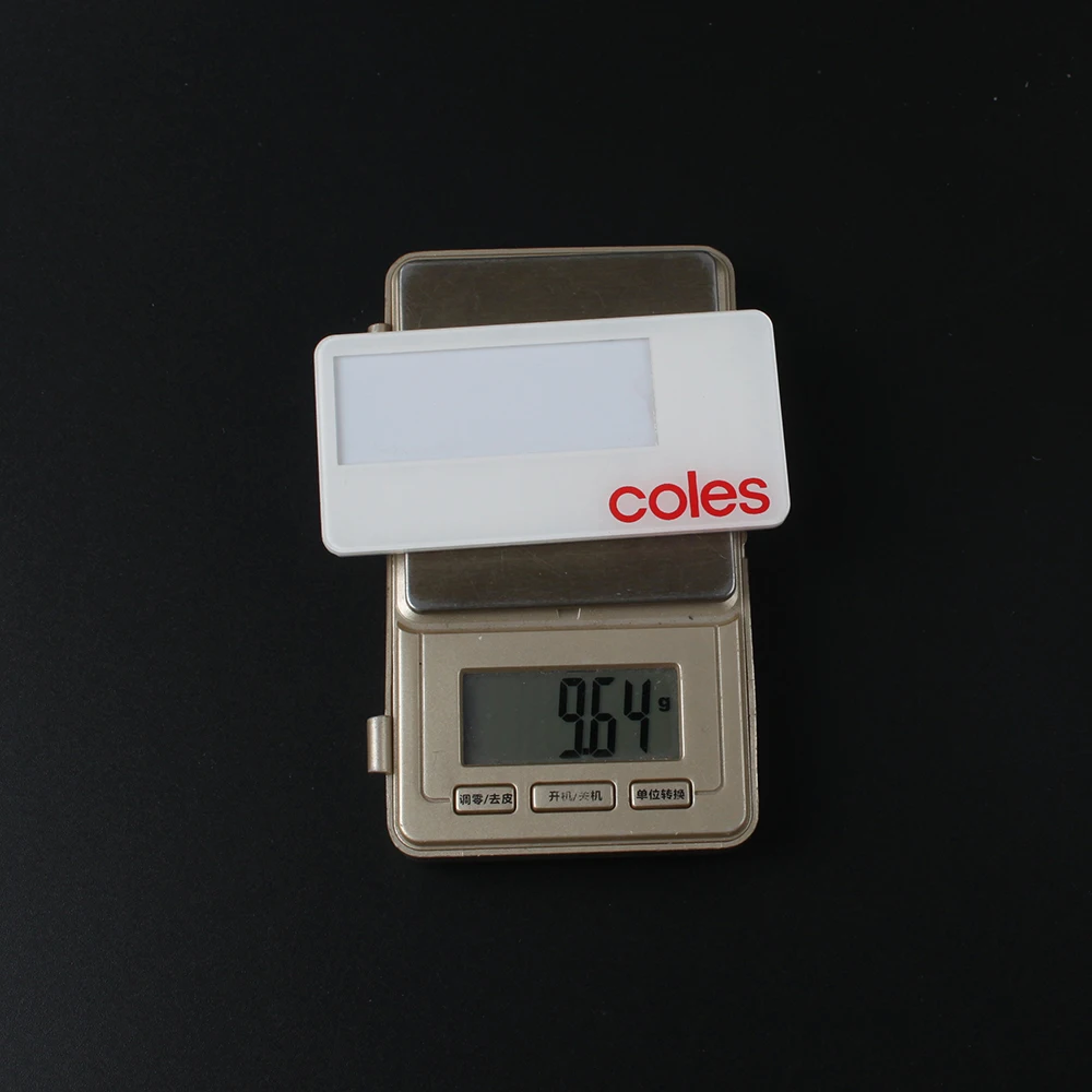 Fashionable Plastic Name Tag Souvenir Badge Token for Personal Use