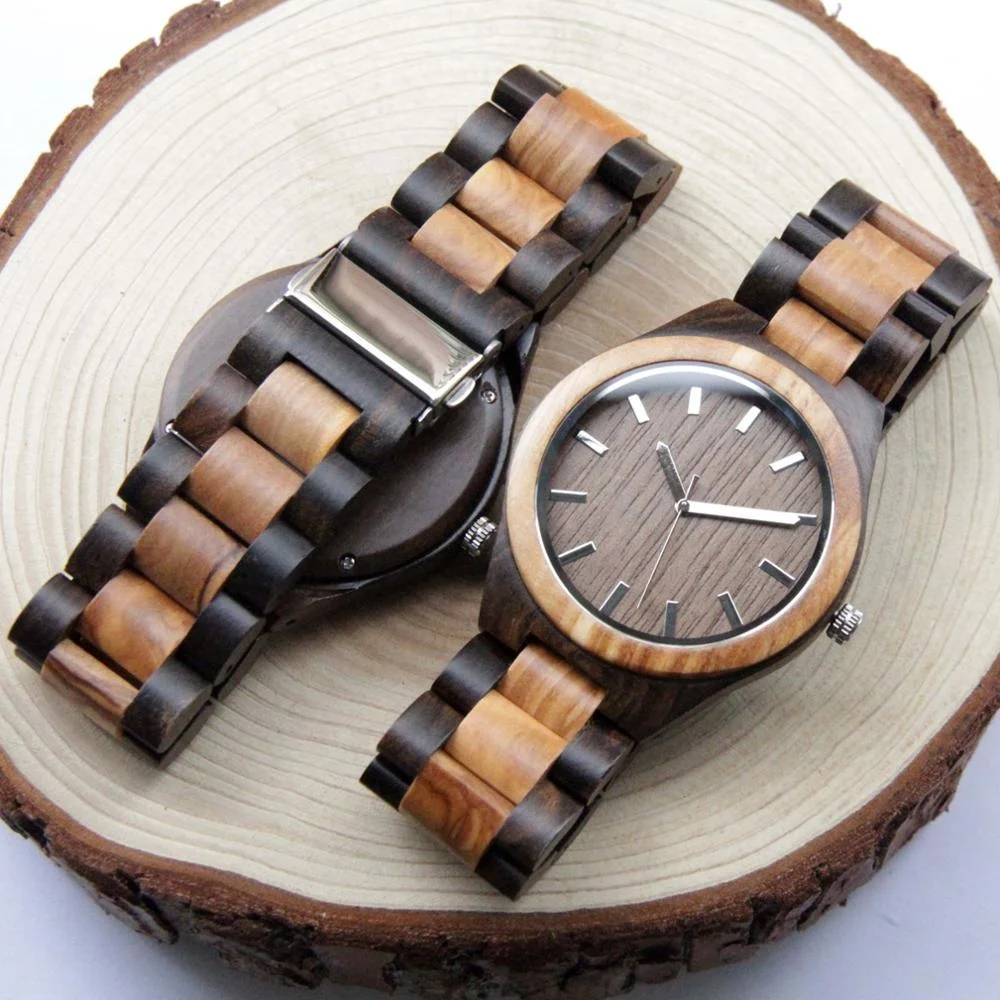 WS024 New Olive Wood Watch Bamboo Watch Wholesale