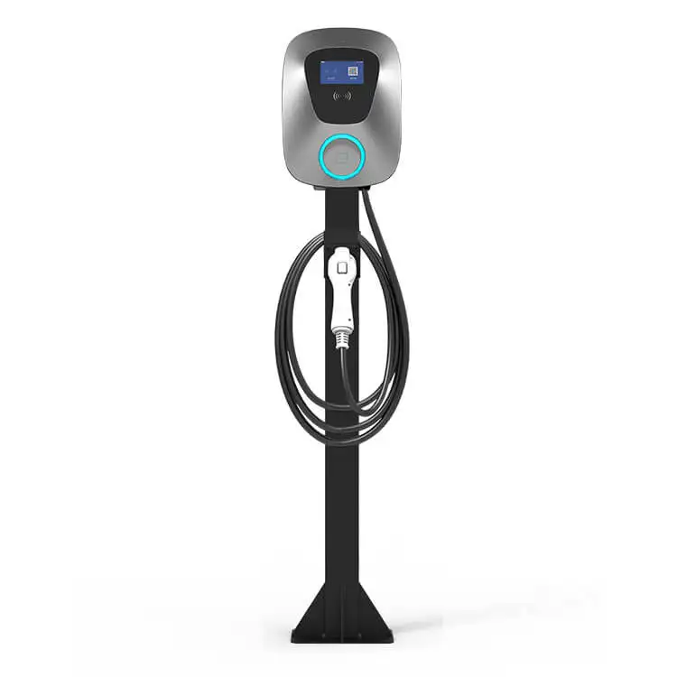 32A 7KW Type 2 EV Charger Station For Electric Vehicle, 3.5KW Single Phase AC EV Car Charging Station with Type 2 Plug