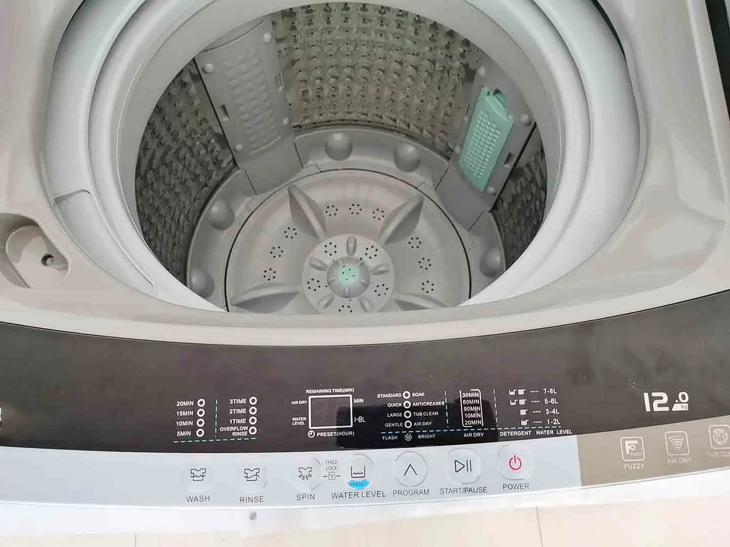 Hot sale quality fully automatic washer stainless steel inner drum 8kg washing machine