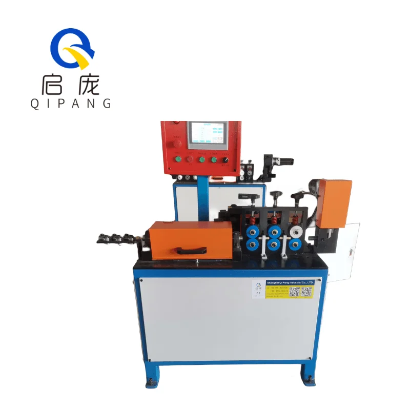 QIPANG high speed steel coil wire straightener and cutter machine wire steel metal wire straightening and cutting machine