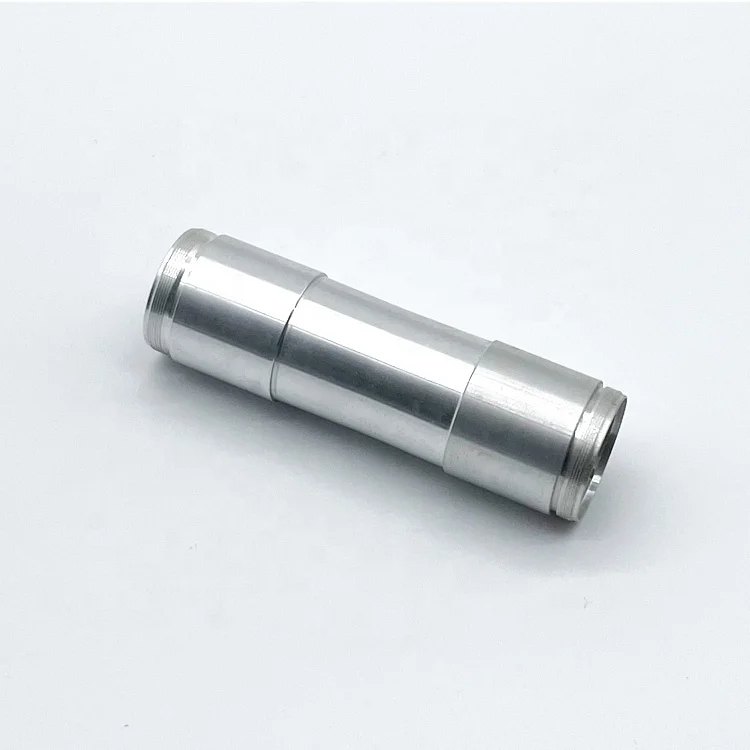 OEM Custom CNC Turning Parts Anodized 6063 Aluminum Alloy Round Tubes for Cosmetic Industry