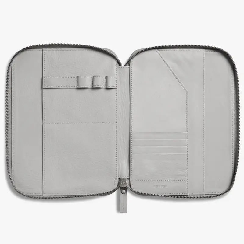 Кожаное портфель для паспорта, сотового телефона, планшета