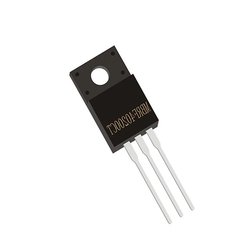 Brand New, high quality diode MBRF40200CT 4020040A 200V TO-220F package insert Schottky, rectifier diode