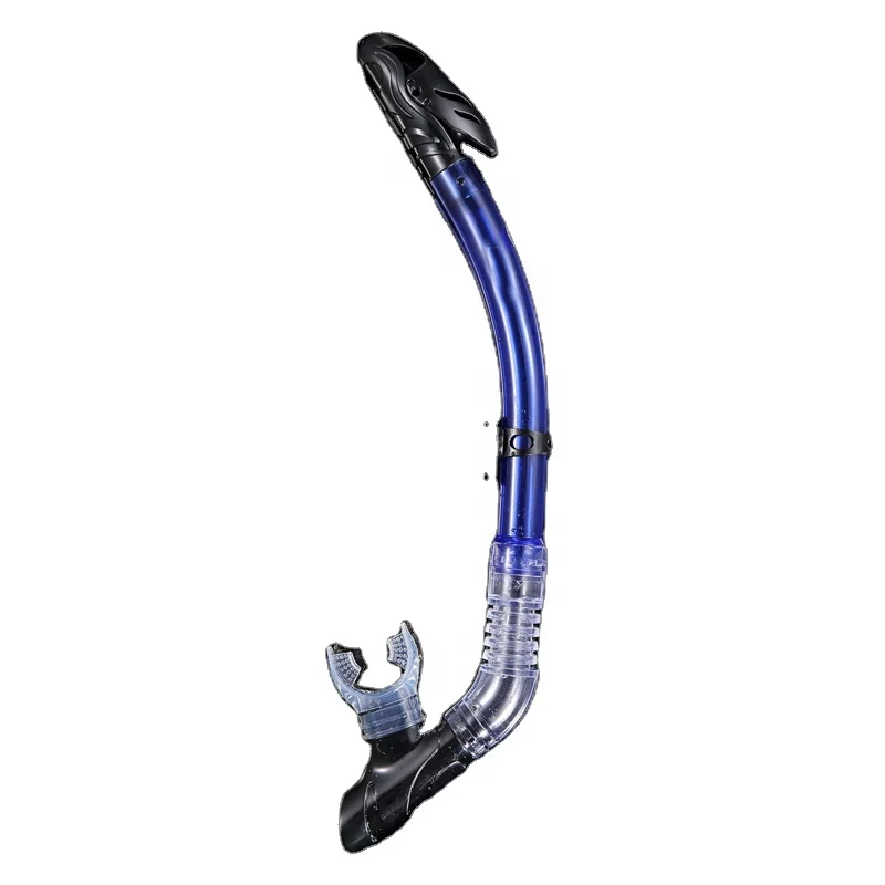 cheap silicone soft underwater scuba diving tude full dry snorkel