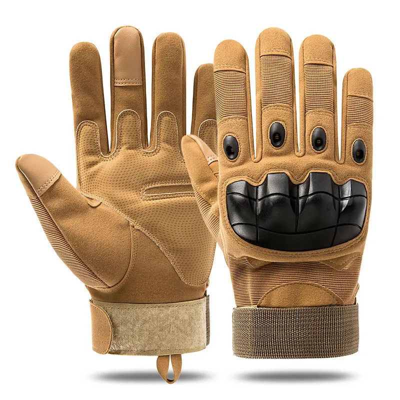 Winter Summer Handlebar Tactical Paintball Full Finger Touchscreen Motor Bike Gloves Anti-slip Motorcycle Accessories Gloves