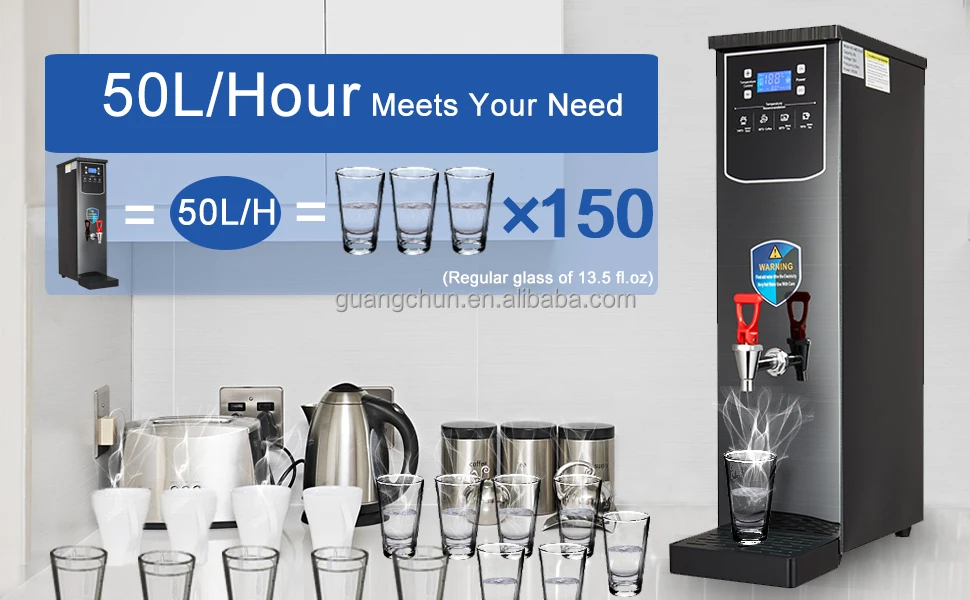 Автоматический интеллектуальный 30-литровый до 90-литровый водяной котел