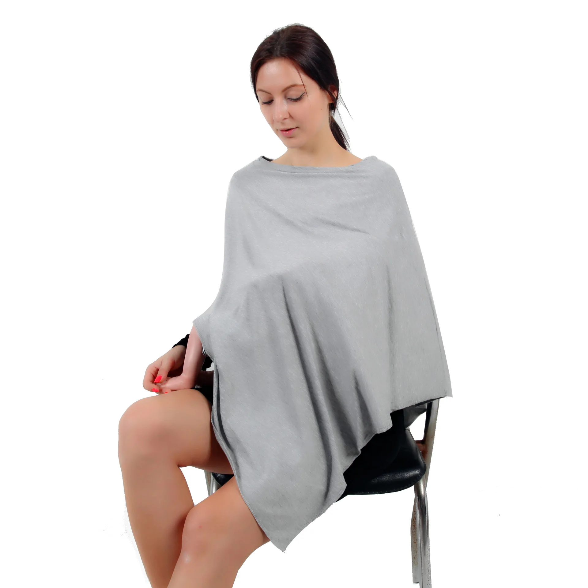 Multi-use Baby Stretchy Breastfeeding Nursing Apron Cover Up Full Privacy Breast Feeding Nursing Poncho Covers Ups Shawl Cape