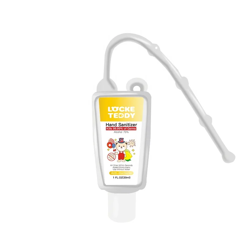 
hand sanitizer oem odm custom 30ml liquid hand sanitiser gel antibacterial rinse-free 75% alcohol gel hand sanitizer 