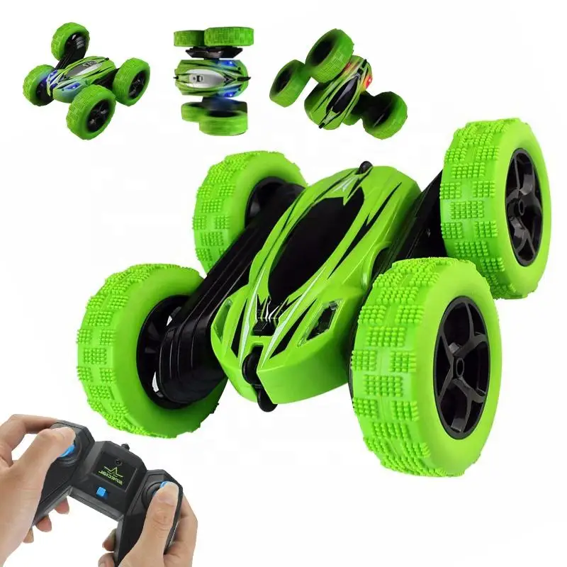SINC002 Ferngesteuertes Auto 360 Degree Friction Cars Radio Control Vehicle Rotating Light Toy Led 4Wd Rc Stunt Car Double Side