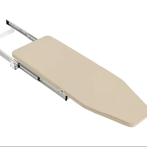 Folding Stainless Steel Laundry For Hotel Clothes Storage Space Saving Cabinet Foldable Wooden Wall Mount Ironing Board