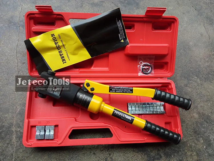 YQK-240A/YQK-300A hydraulic crimping tool for copper cable wire lugs, Jeteco Tools brand quality electric cable crimper YQ-300A