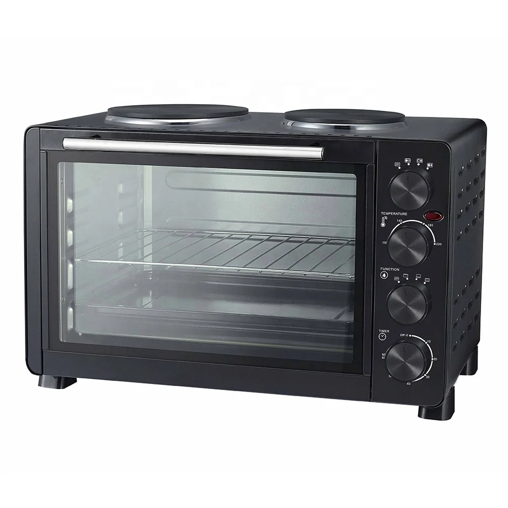  Фабрика плитки 38L 30L 60L 45L плита диапазоны с Электрический духовой шкаф для пиццы выпечки горячая пластина столешница барбекю