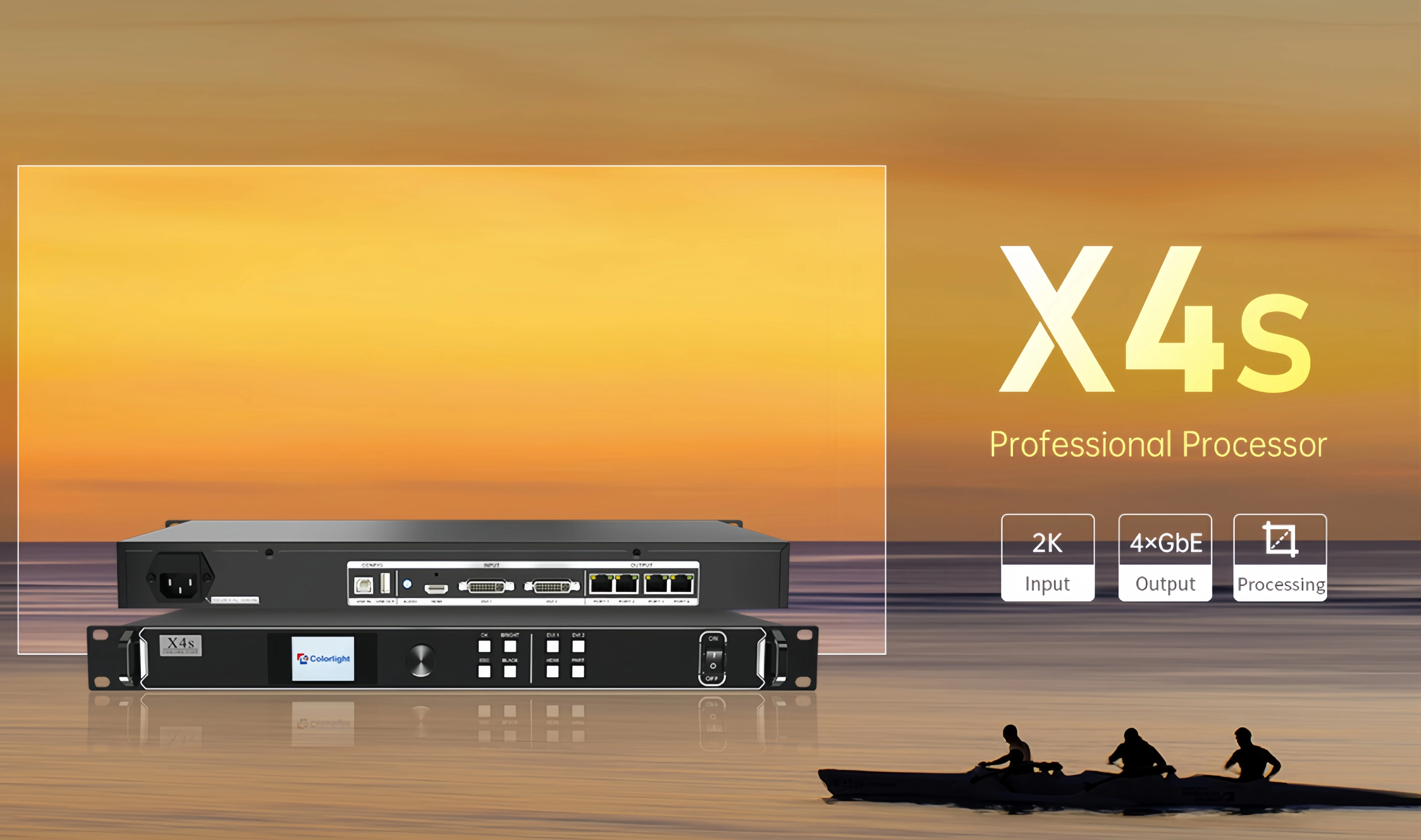 Colorlight X2s integrated Video processor LED display Video processor, suitable for commercial advertising LED display