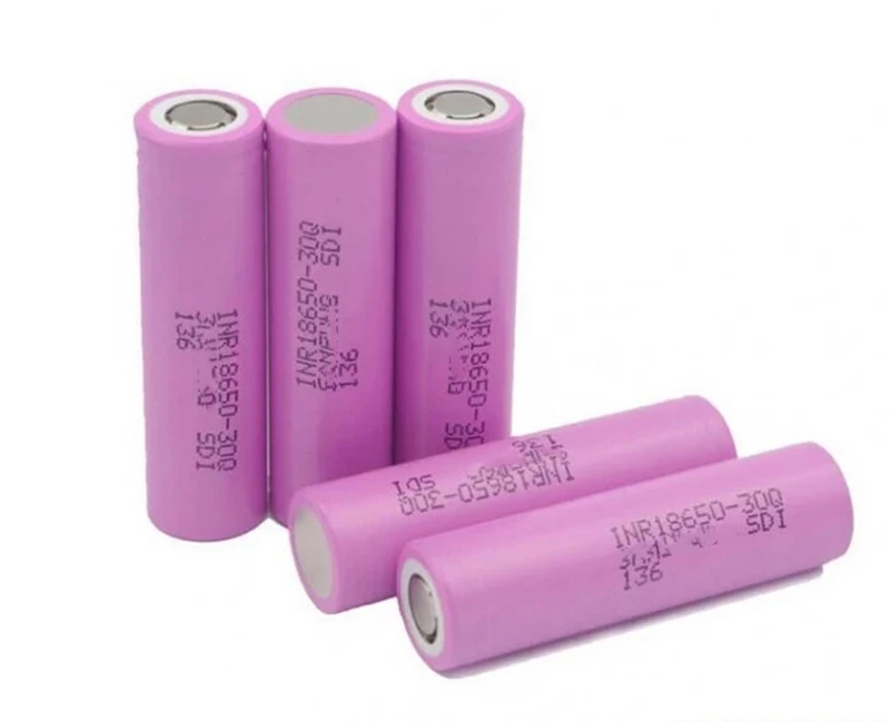 
For Samsung INR18650 battery 30Q 3000mAh 3.7V Rechargeable battery 