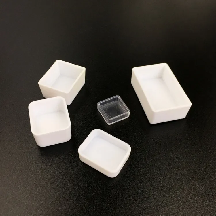 0.3/0.5/1/1.8/2/3.6 ML White/Transparent Empty Artists Watercolor Oil Paints Half Pans Paint Grid