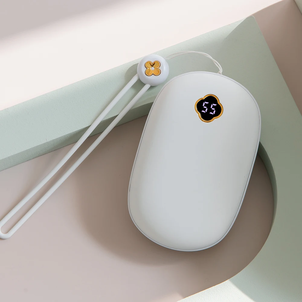 New Arrivals Korea winter USB Rechargeable cute mini pocket Hand Warmer portable 10000mAh electric power bank hand warmer