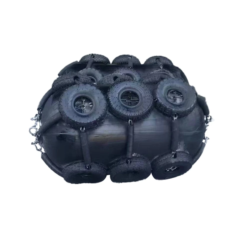 Yokohama type pneumatic rubber fender for protecting dock and ship