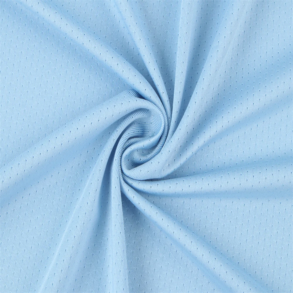 N012 Wholesale Knitted Fabric Polyester Spandex Breathable Mesh Fabric Sport Wear T Shirt Fabrics For Clothes Material