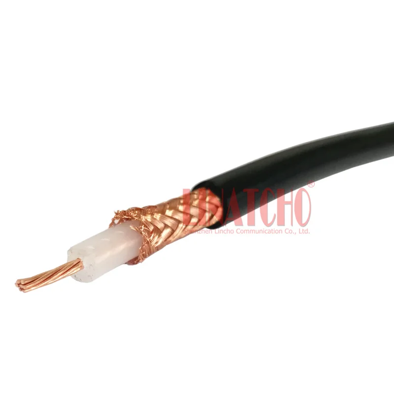 7MM 50ohm communication 5D SYV-50-5 copper core coaxial cable