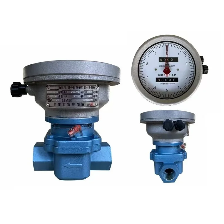 Petrol Station Petrolchemical Application Oval Gear Flow Meters