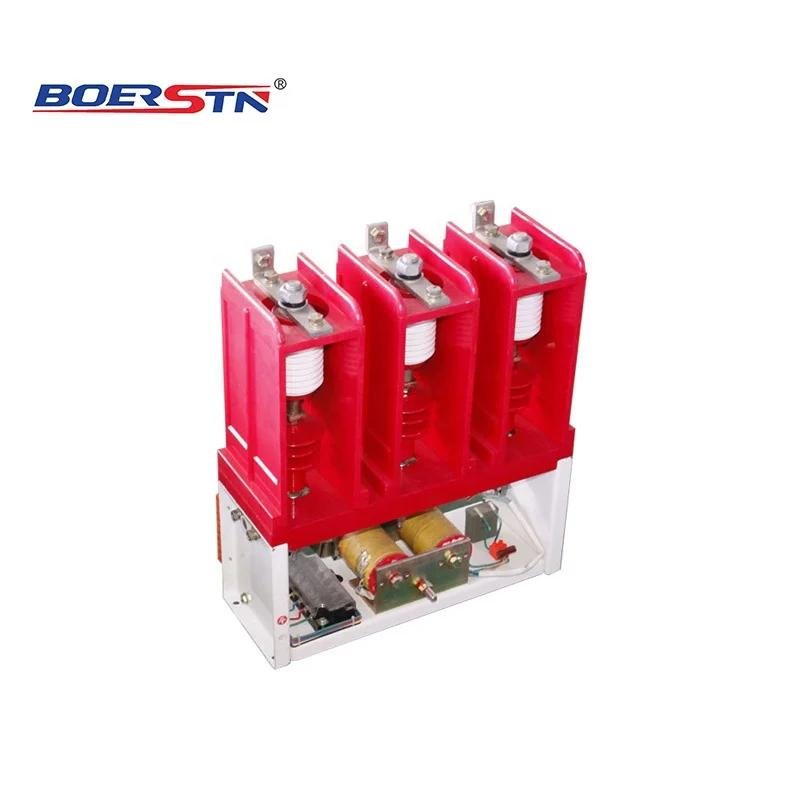 China Manufacturer of Indoor Vacuum Contactor 3 4 Poles Rated Voltage 6KV , 6.6KV 7.2KV 10KV 13.8KV